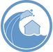 icône du tsunami